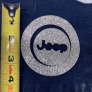 Jeep rhinestone sticker car decal